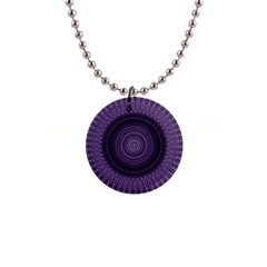 Mandala Button Necklace by Siebenhuehner