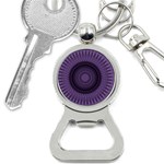 Mandala Bottle Opener Key Chain Front