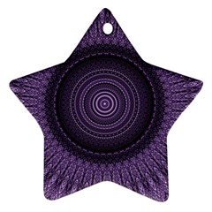 Mandala Star Ornament (two Sides) by Siebenhuehner