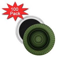 Mandala 1 75  Button Magnet (100 Pack) by Siebenhuehner