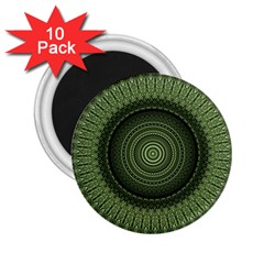 Mandala 2 25  Button Magnet (10 Pack) by Siebenhuehner