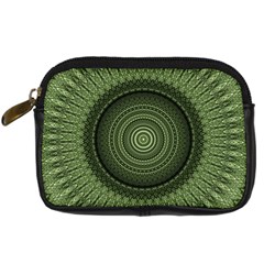 Mandala Digital Camera Leather Case by Siebenhuehner