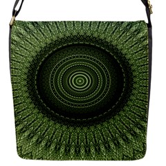 Mandala Flap Closure Messenger Bag (small) by Siebenhuehner