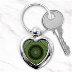 Mandala Key Chain (Heart) Front