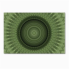 Mandala Postcards 5  X 7  (10 Pack) by Siebenhuehner