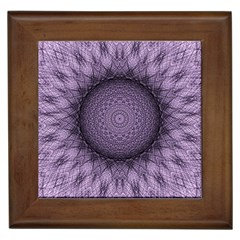 Mandala Framed Ceramic Tile by Siebenhuehner