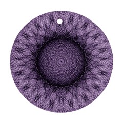 Mandala Round Ornament by Siebenhuehner