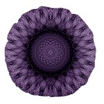 Mandala 18  Premium Round Cushion  Front