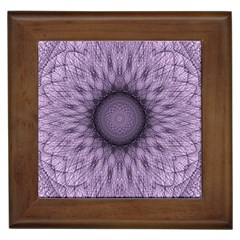 Mandala Framed Ceramic Tile by Siebenhuehner