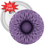 Mandala 3  Button (100 pack) Front