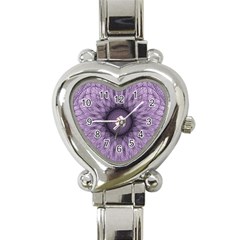 Mandala Heart Italian Charm Watch  by Siebenhuehner