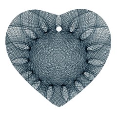 Mandala Heart Ornament by Siebenhuehner