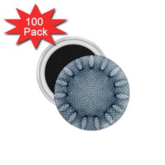 Mandala 1 75  Button Magnet (100 Pack) by Siebenhuehner