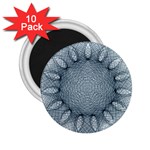 Mandala 2.25  Button Magnet (10 pack) Front