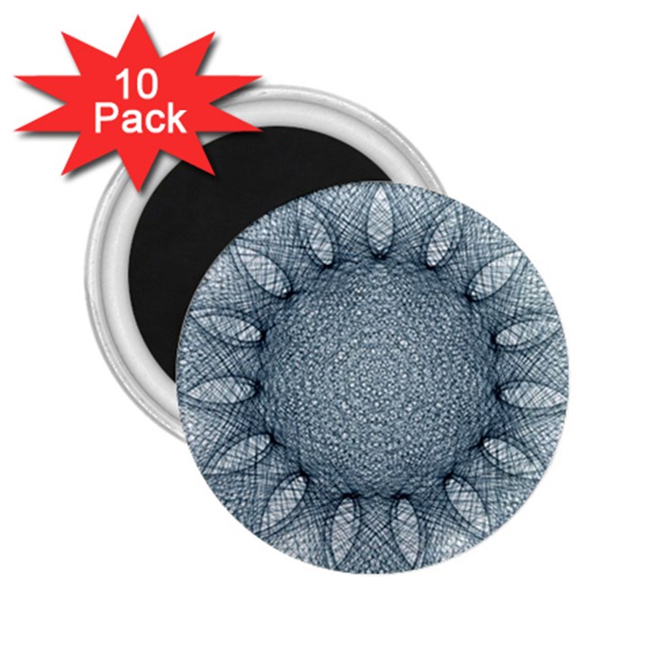 Mandala 2.25  Button Magnet (10 pack)