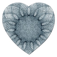 Mandala Jigsaw Puzzle (heart) by Siebenhuehner