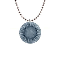 Mandala Button Necklace by Siebenhuehner