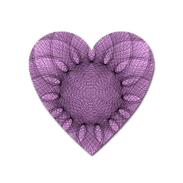 Mandala Magnet (Heart)