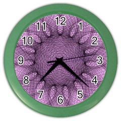 Mandala Wall Clock (color) by Siebenhuehner