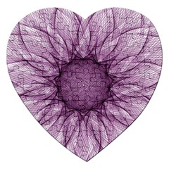 Mandala Jigsaw Puzzle (heart) by Siebenhuehner