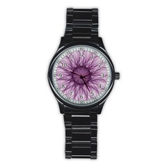 Mandala Sport Metal Watch (black) by Siebenhuehner