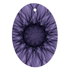 Mandala Oval Ornament by Siebenhuehner