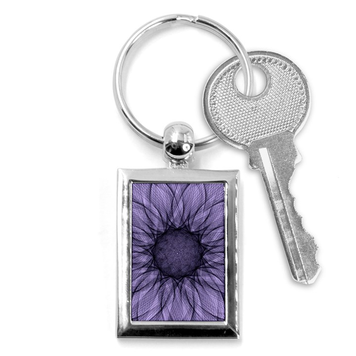 Mandala Key Chain (Rectangle)