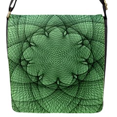 Spirograph Flap Closure Messenger Bag (small) by Siebenhuehner