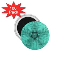 Spirograph 1 75  Button Magnet (100 Pack) by Siebenhuehner