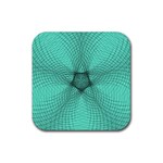 Spirograph Drink Coaster (Square) Front