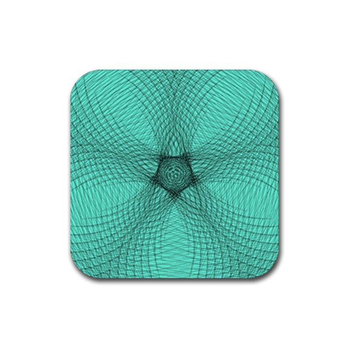 Spirograph Drink Coaster (Square)