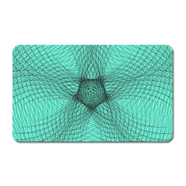 Spirograph Magnet (Rectangular)