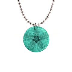 Spirograph Button Necklace by Siebenhuehner