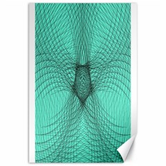 Spirograph Canvas 20  X 30  (unframed) by Siebenhuehner