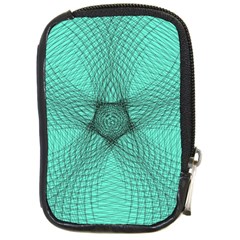 Spirograph Compact Camera Leather Case by Siebenhuehner