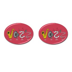 Jazz Cufflinks (oval)