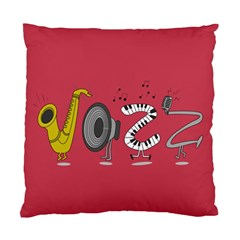 Jazz Cushion Case (two Sided)  by PaolAllen2