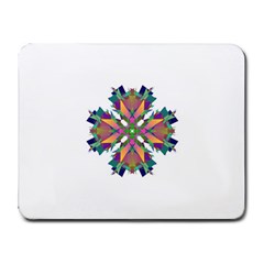 Modern Art Small Mouse Pad (rectangle) by Siebenhuehner