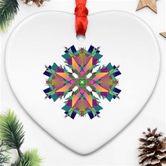 Modern Art Heart Ornament by Siebenhuehner