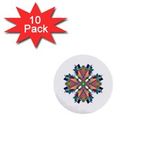 Modern Art 1  Mini Button (10 Pack) by Siebenhuehner