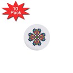 Modern Art 1  Mini Button (10 pack) Front