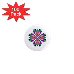 Modern Art 1  Mini Button Magnet (100 Pack) by Siebenhuehner