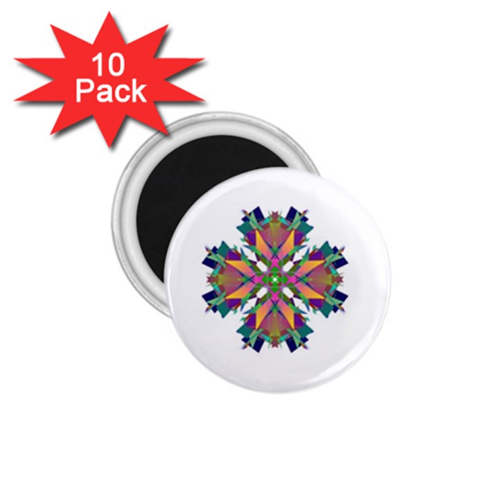 Modern Art 1.75  Button Magnet (10 pack)