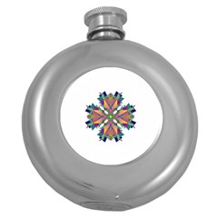 Modern Art Hip Flask (round) by Siebenhuehner