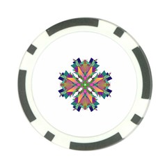 Modern Art Poker Chip by Siebenhuehner