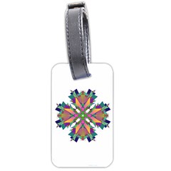 Modern Art Luggage Tag (two Sides) by Siebenhuehner