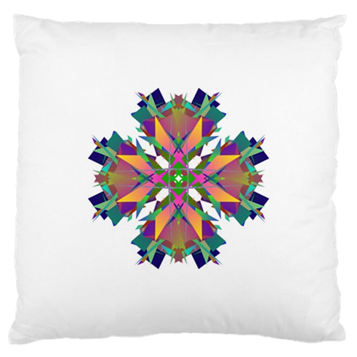 Modern Art Large Cushion Case (Two Sided) 