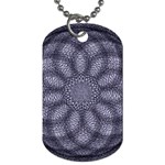 Spirograph Dog Tag (Two-sided)  Front