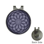 Spirograph Hat Clip with Golf Ball Marker Front