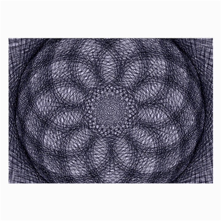 Spirograph Glasses Cloth (Large, Two Sided)